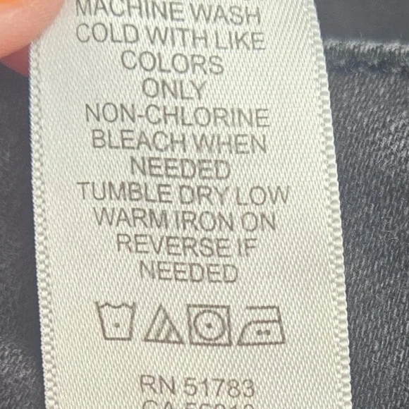 Maurices Mid Rise Skinny Jeans Dark Wash Size L REG Womens Stretch Cotton Blend - Picture 5 of 6